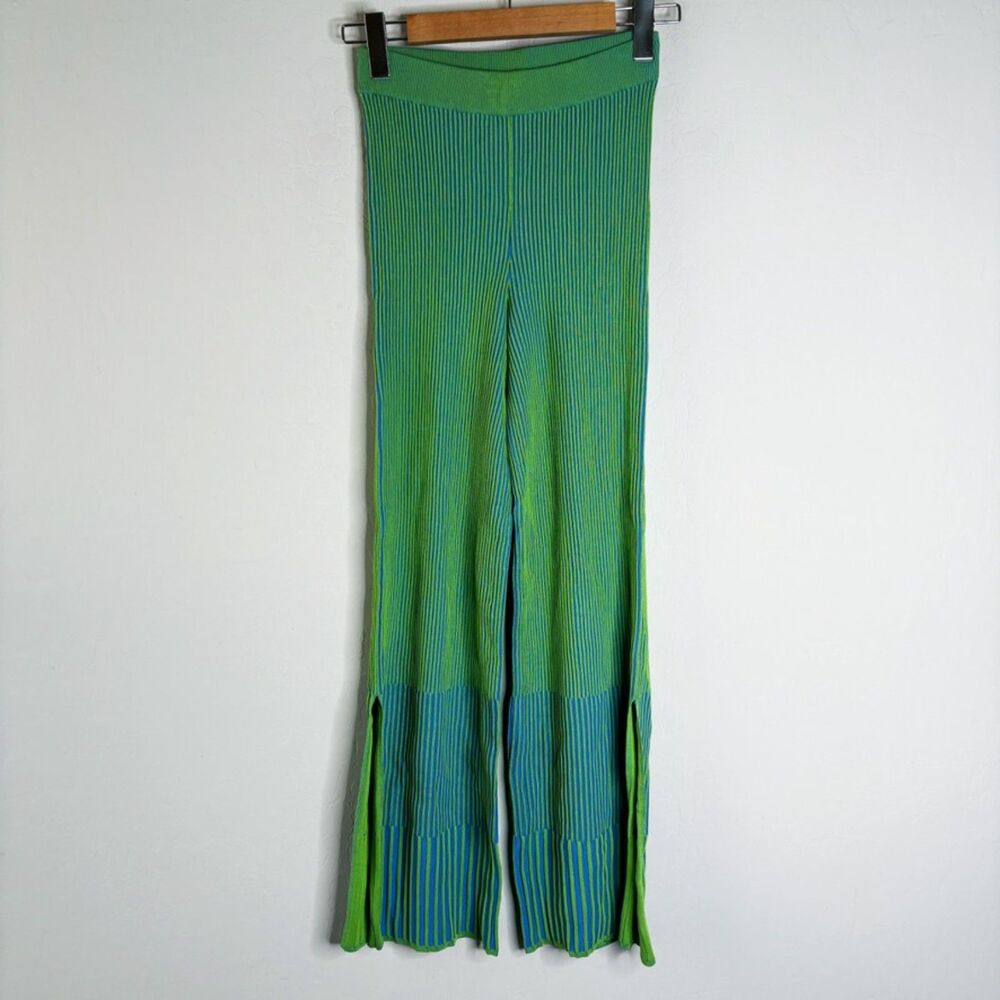 Solid Striped Rib Lime Set - image 6